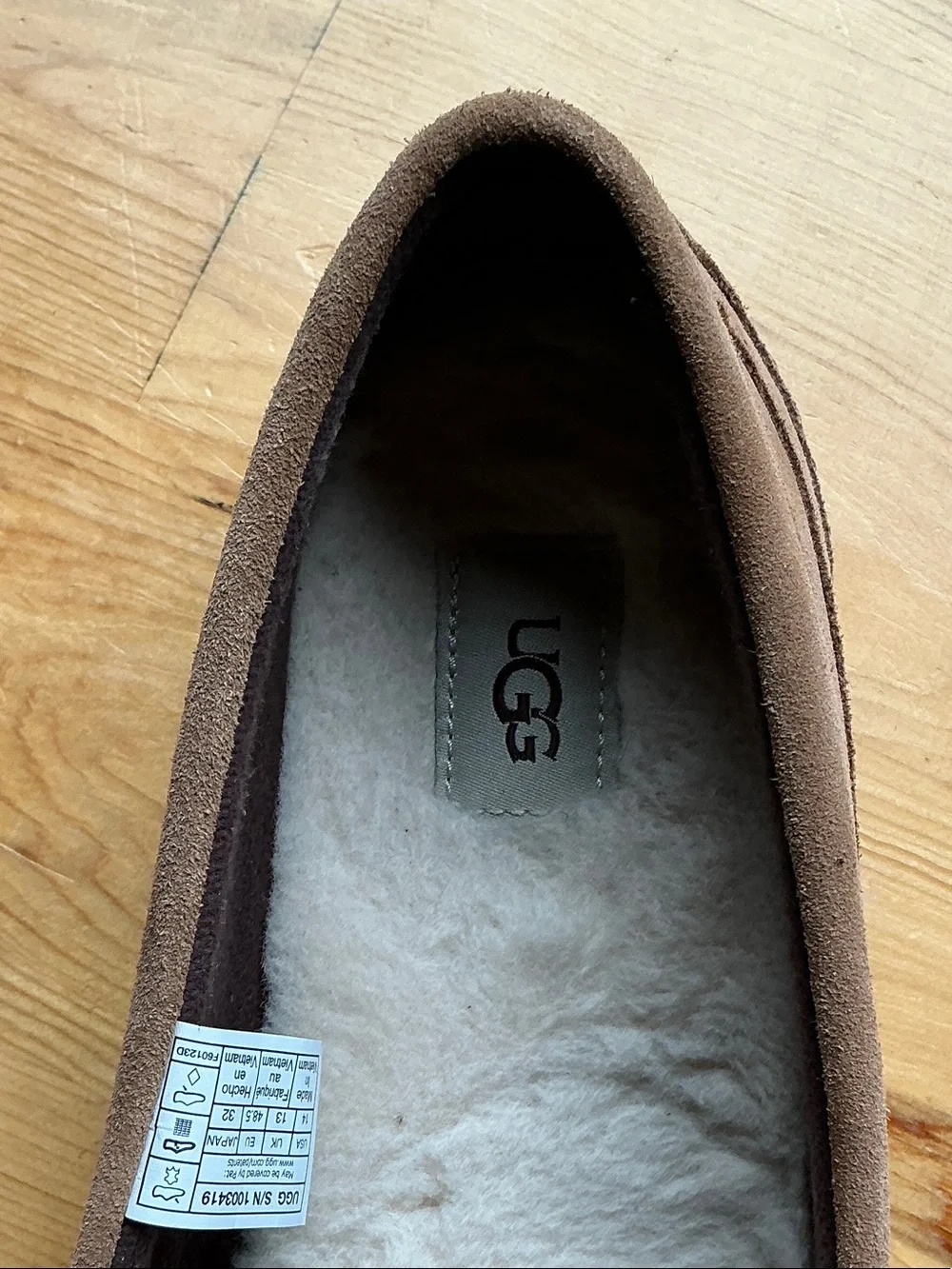 UGG Men's Chestnut Suede Slip-On Loafers